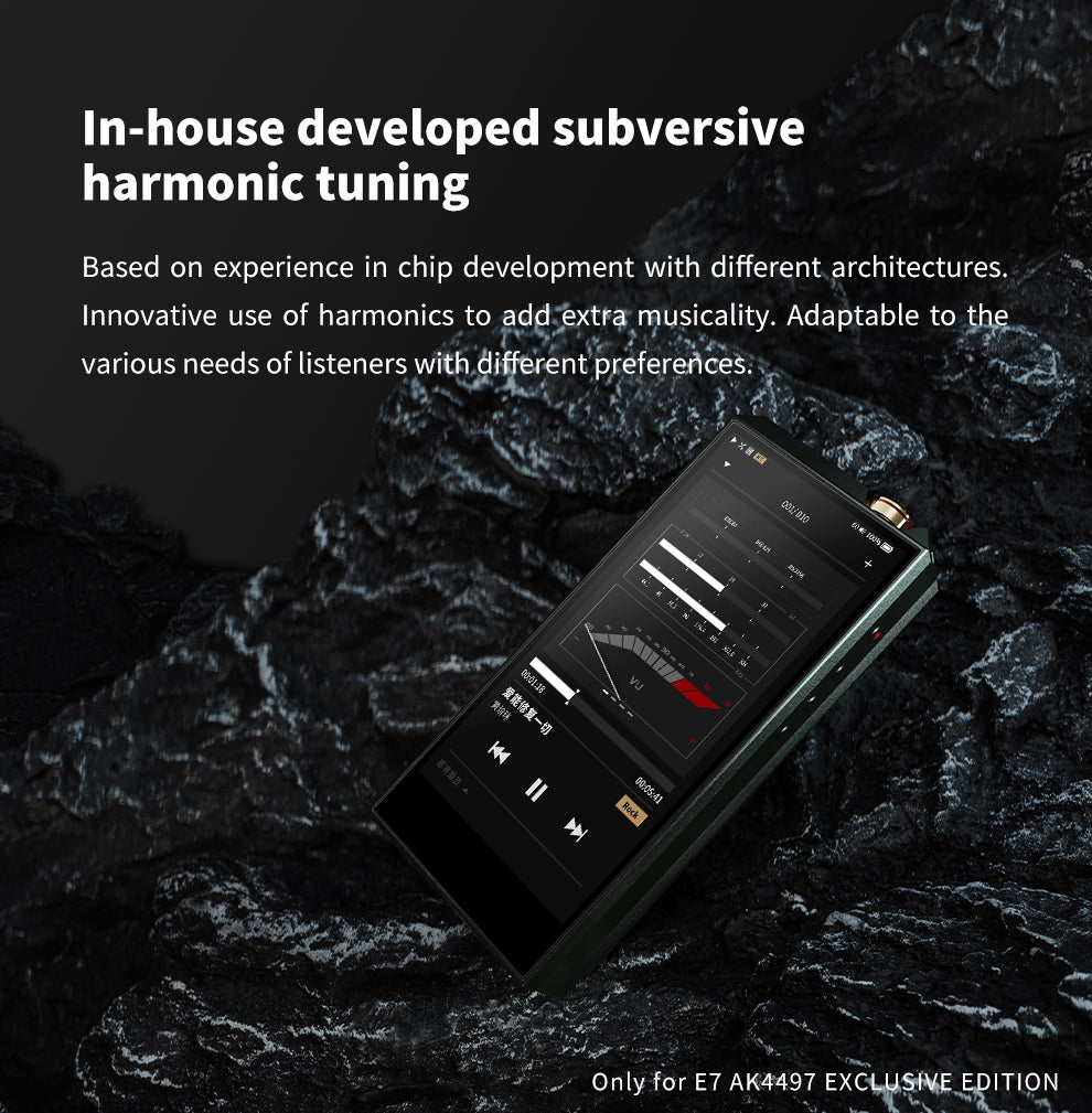 Luxury Precision  E7, the new 7 series modular flagship DAP - MusicTeck