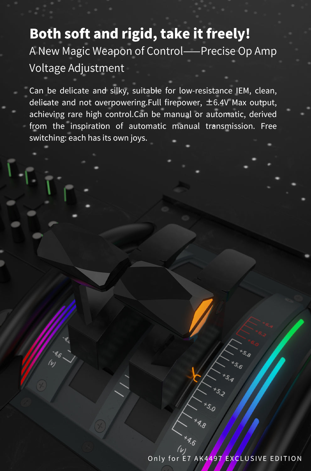 Luxury Precision  E7, the new 7 series modular flagship DAP - MusicTeck