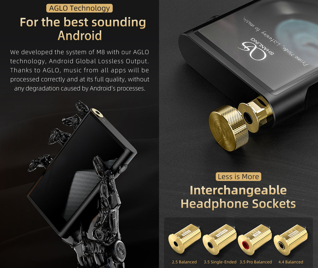 Shanling M8 Digital Audio Player - MusicTeck