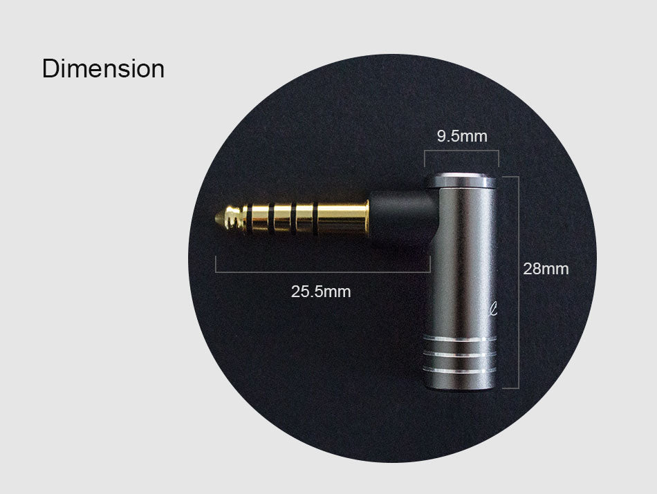 Cayin PH-4X 4.4mm TRRRS to 2.5mm TRRS Balanced Adaptor