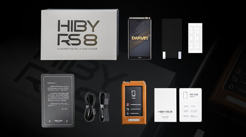 HiBy RS8 Android Hifi Audio Player - MusicTeck
