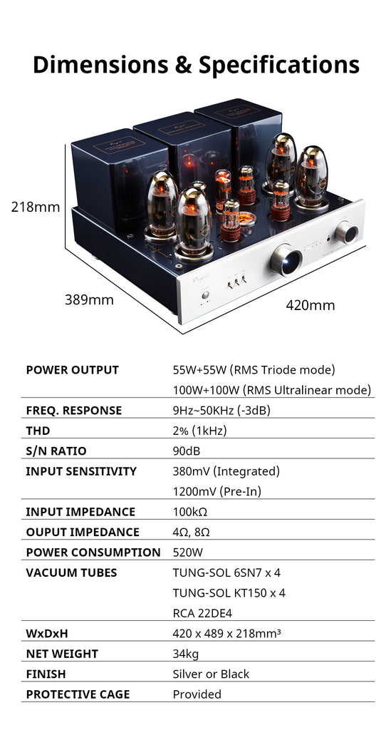 Cayin CS-150A - MusicTeck