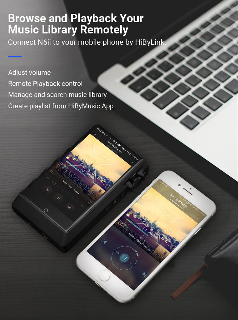 Cayin N6ii Master Quality Digital Audio Player (A01/T01/E01/E02)- MusicTeck