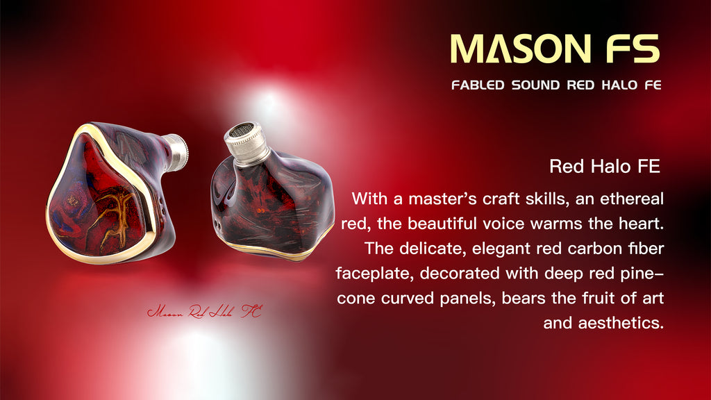 UM Universal Mason Fabled Sound Red Halo FE - MusicTeck