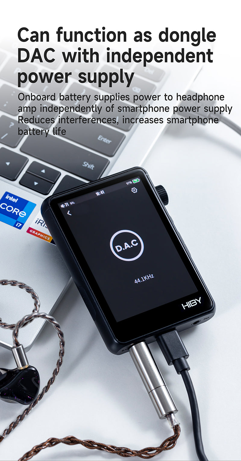 HiBy R3 II (Gen 2) Entry-level HiFi Lossless Audio Player Music Player with HiByOS - MusicTeck