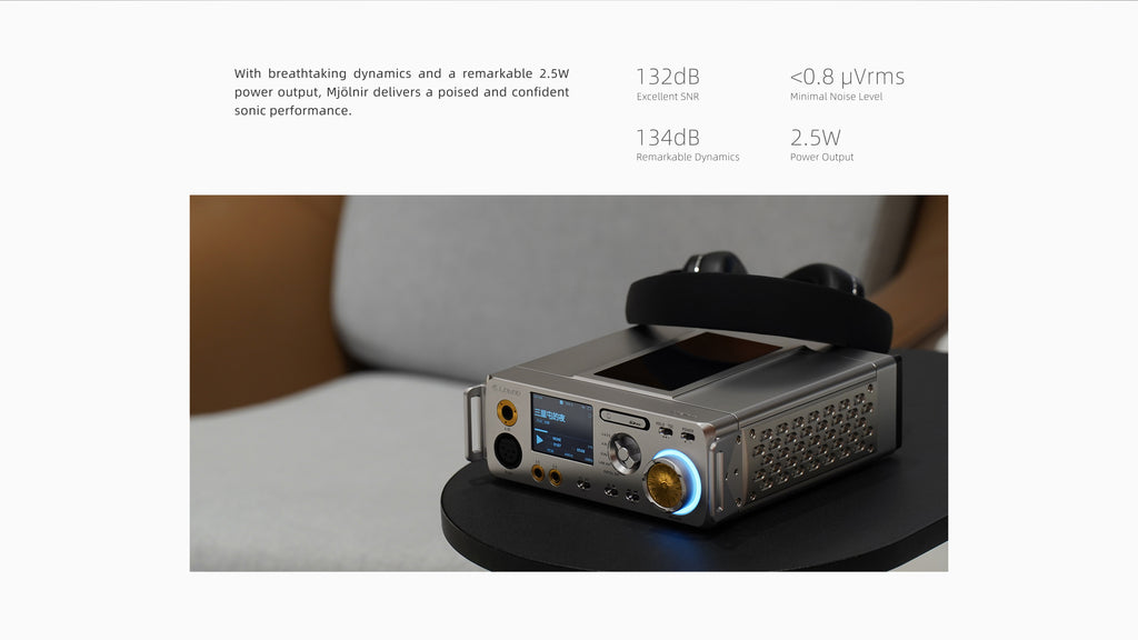 Lotoo Mjölnir High-End All-In-One Portable Audio System - MusicTeck