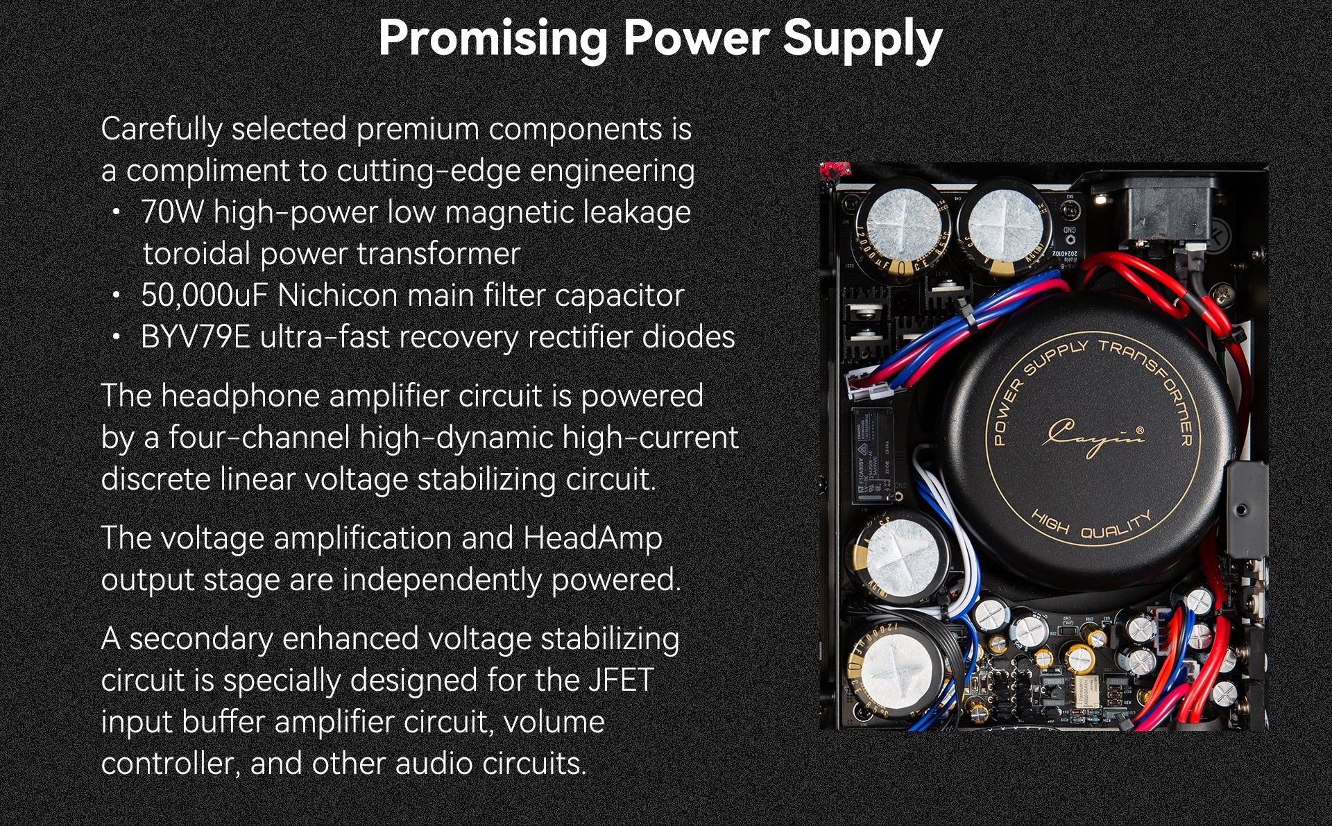 Cayin IHA-8 High Power High Current Headphone Amplifier - MusicTeck