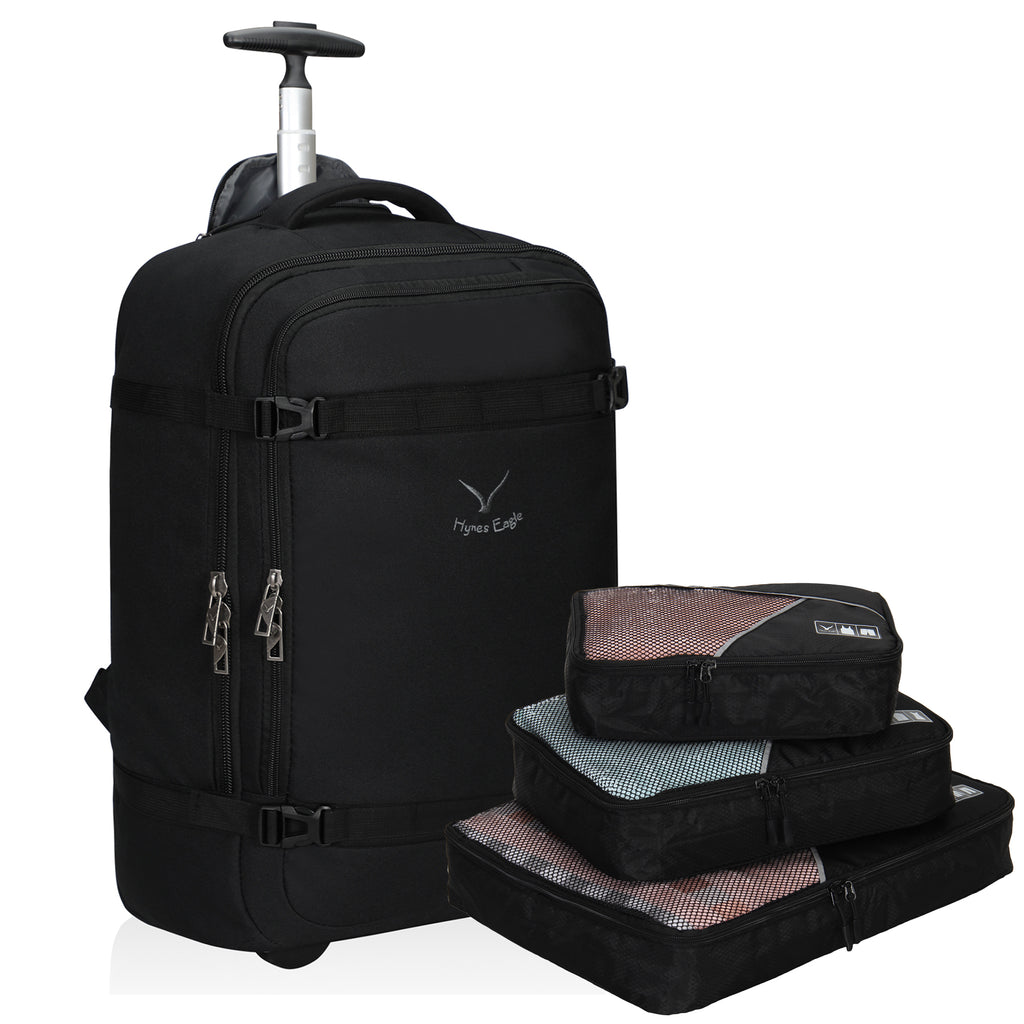 lightweight rolling backpack luggage