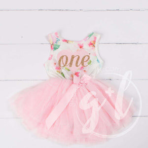 princess 1st birthday outfit