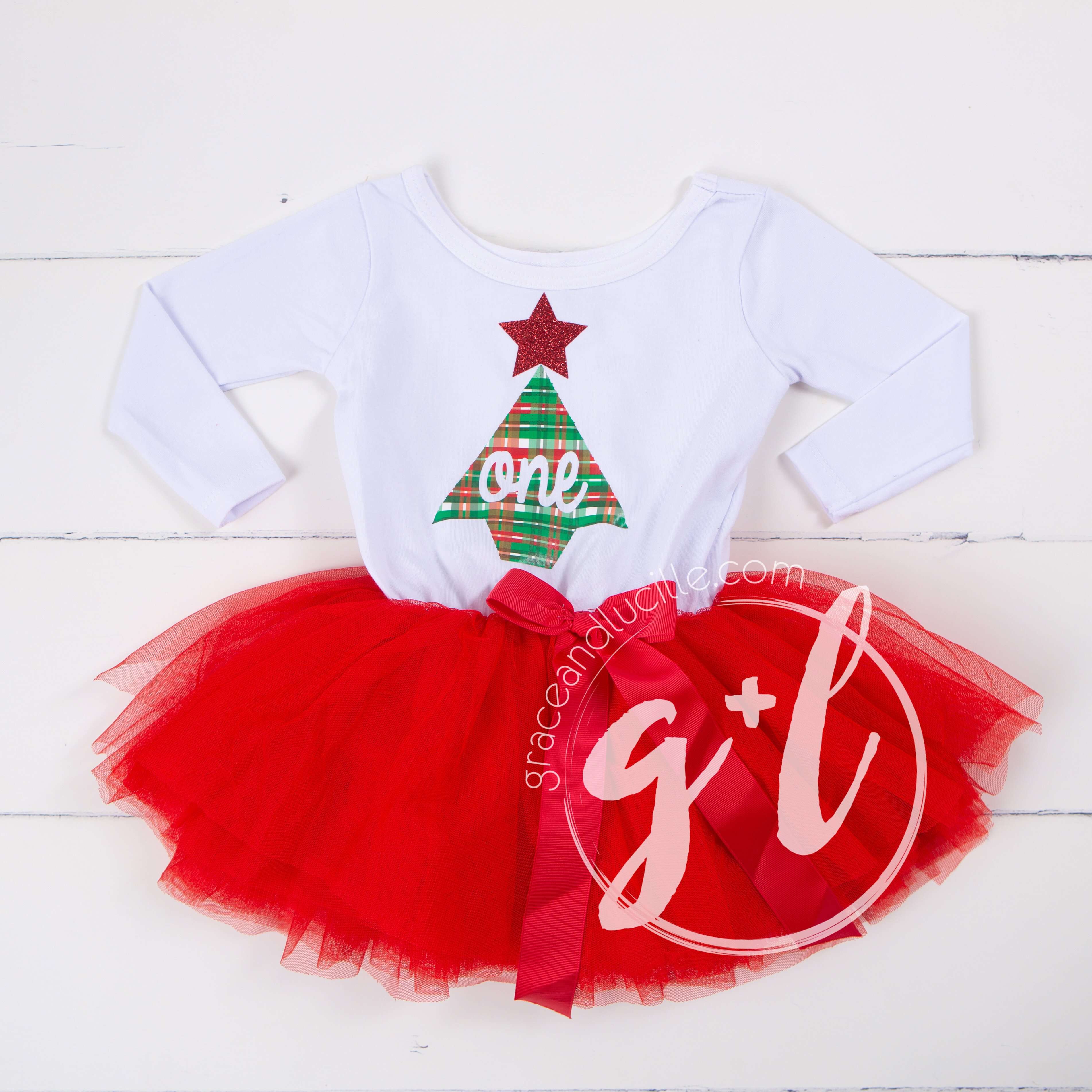 tutu christmas dress