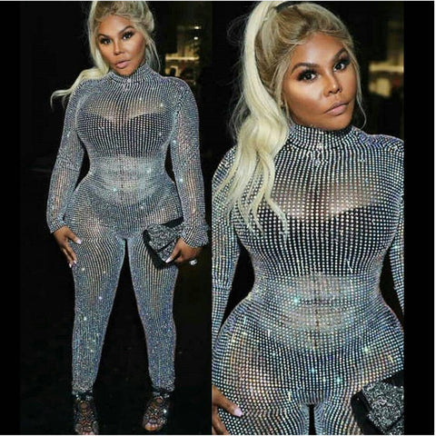 rhinestone jumpsuit