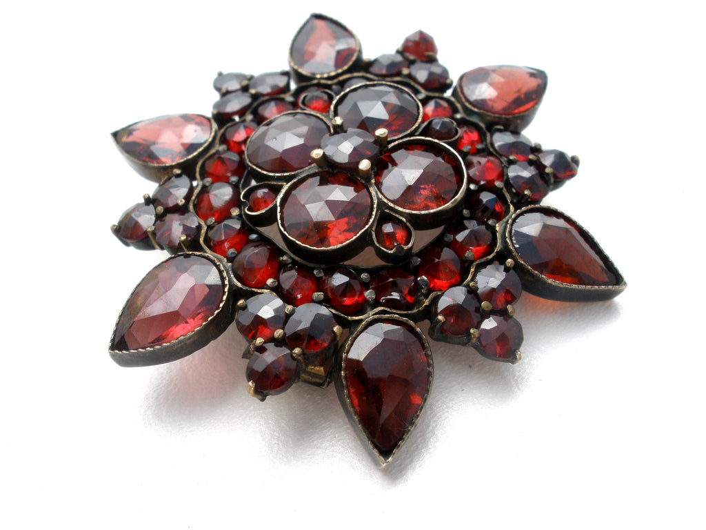 Vintage Almondite Garnet Cluster Brooch/Pendant with Matching Ring sold  separately — Lifestyle with Lynn