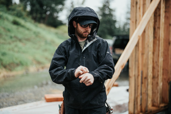 Whitewater Fishing Men's Packable Rain Jacket, Rain Gear, 47% OFF