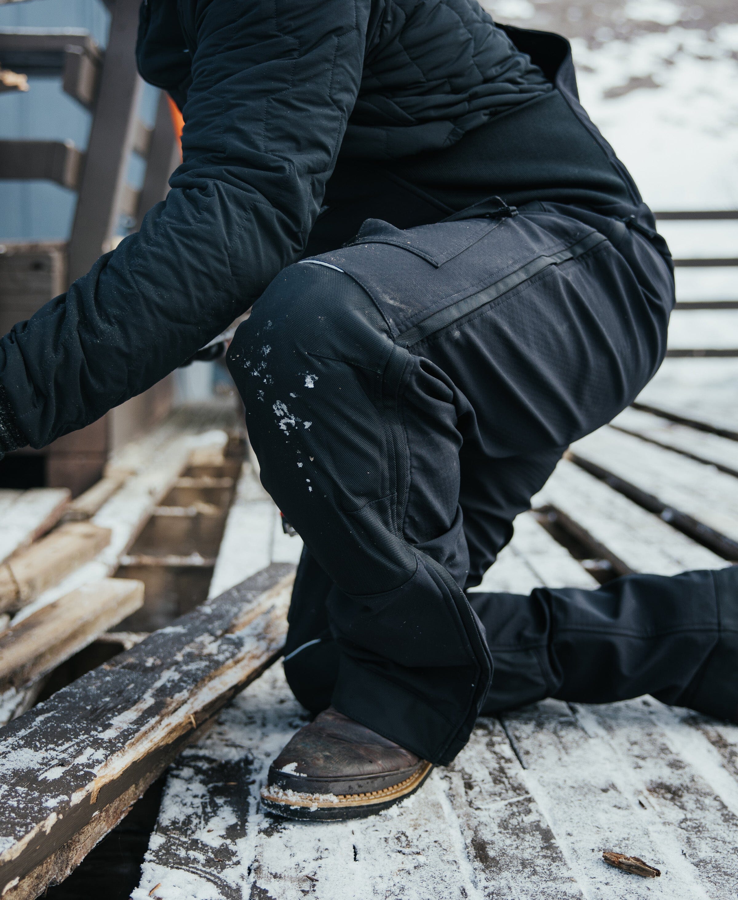 EXTREME COLD WEATHER TROUSERS WORKING THERMAL WINTER PANTS MEN DELTAPLUS  ICEBERG