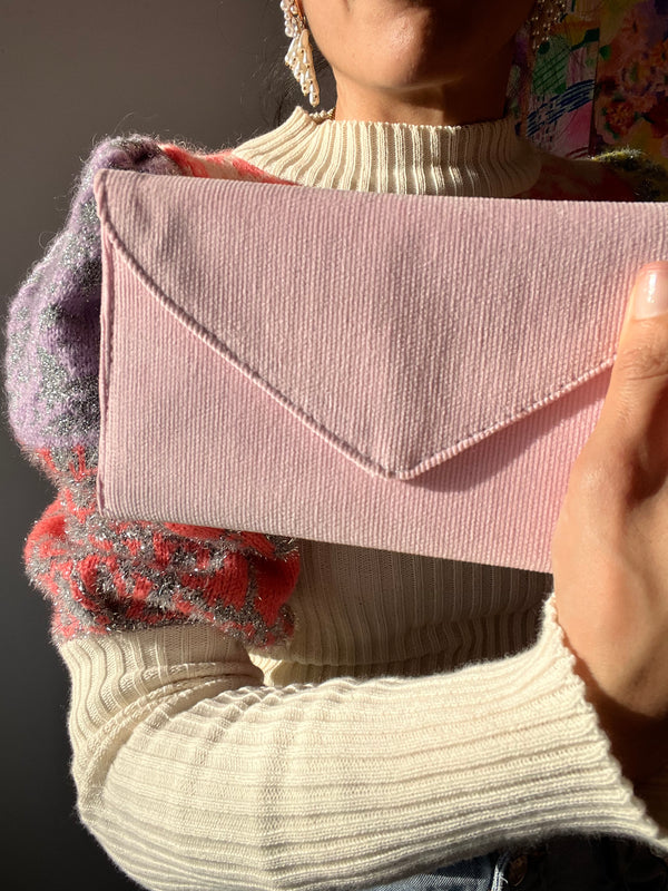 ALL IN BLOOM clutch bag / Bright Fuchsia — Sophie Mouskou