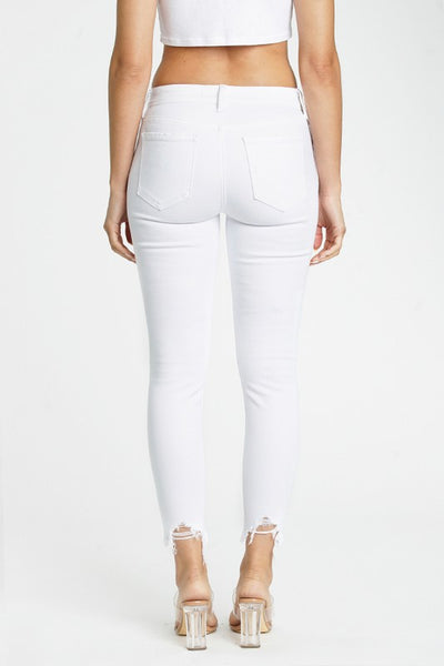 Josie Mid Rise Skinny Crop Jeans – THE WEARHOUSE