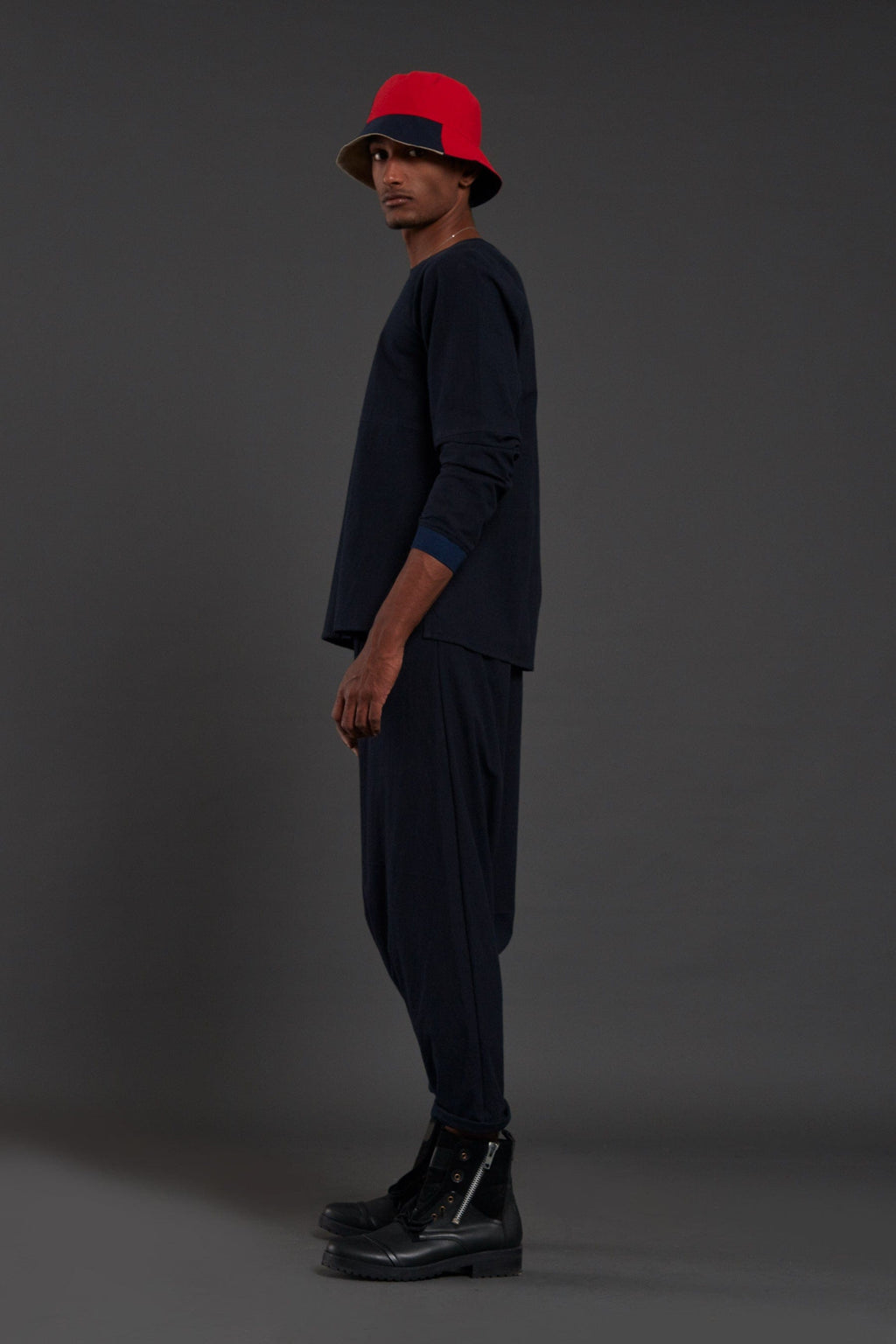 Navy Blue Baggy Pants – Mati