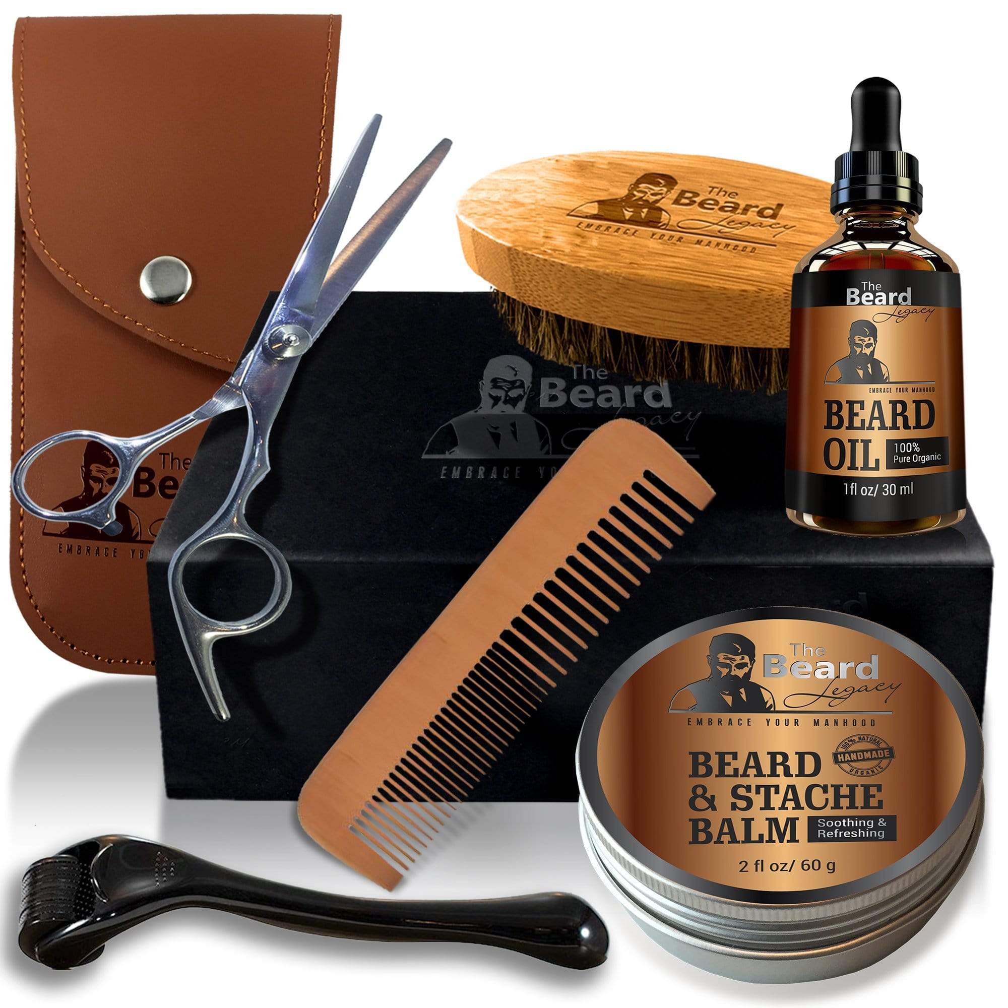 The Beard Legacy A Complete Beard Grooming Kit for Men