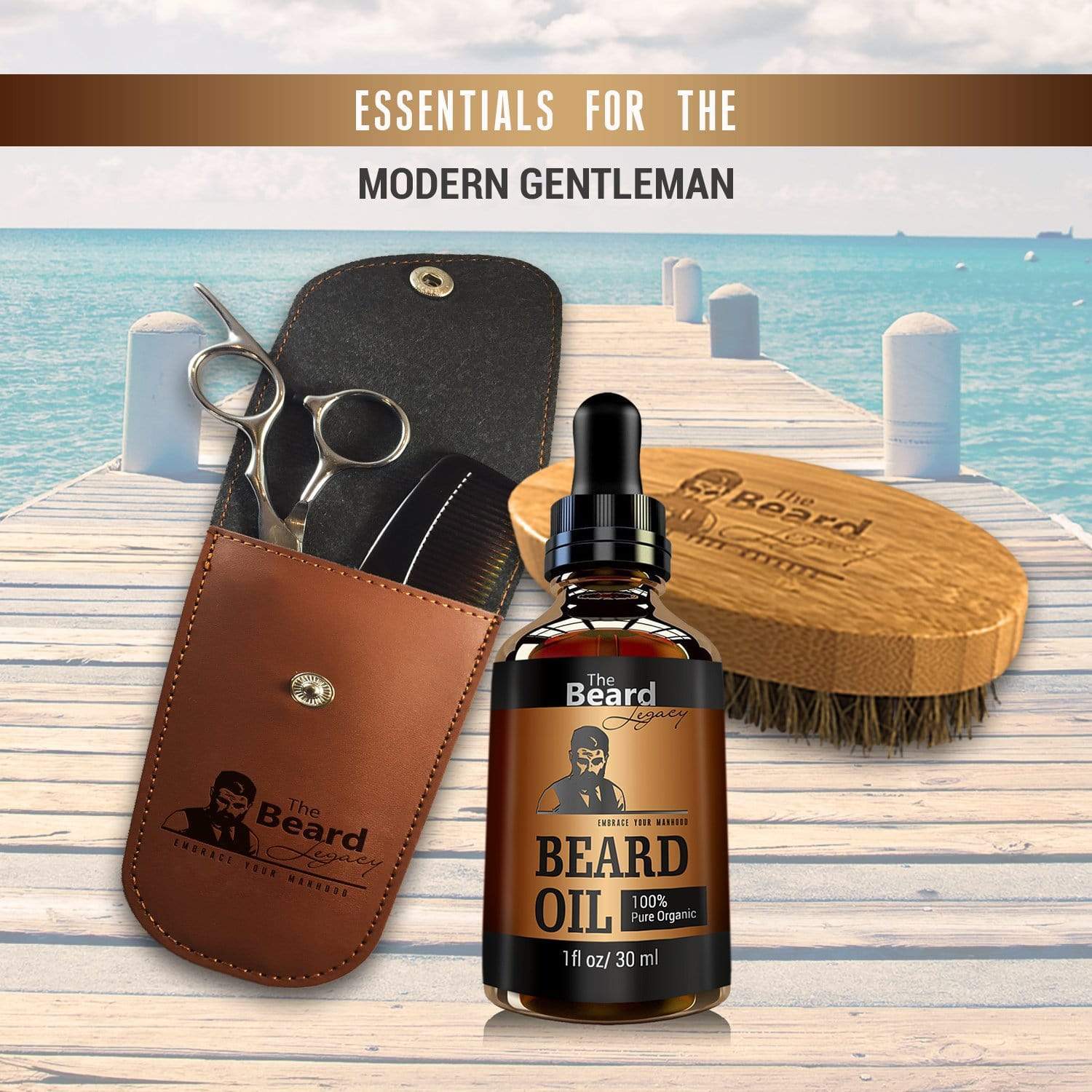 The Beard Legacy A Complete Beard Grooming Kit For Men 1725