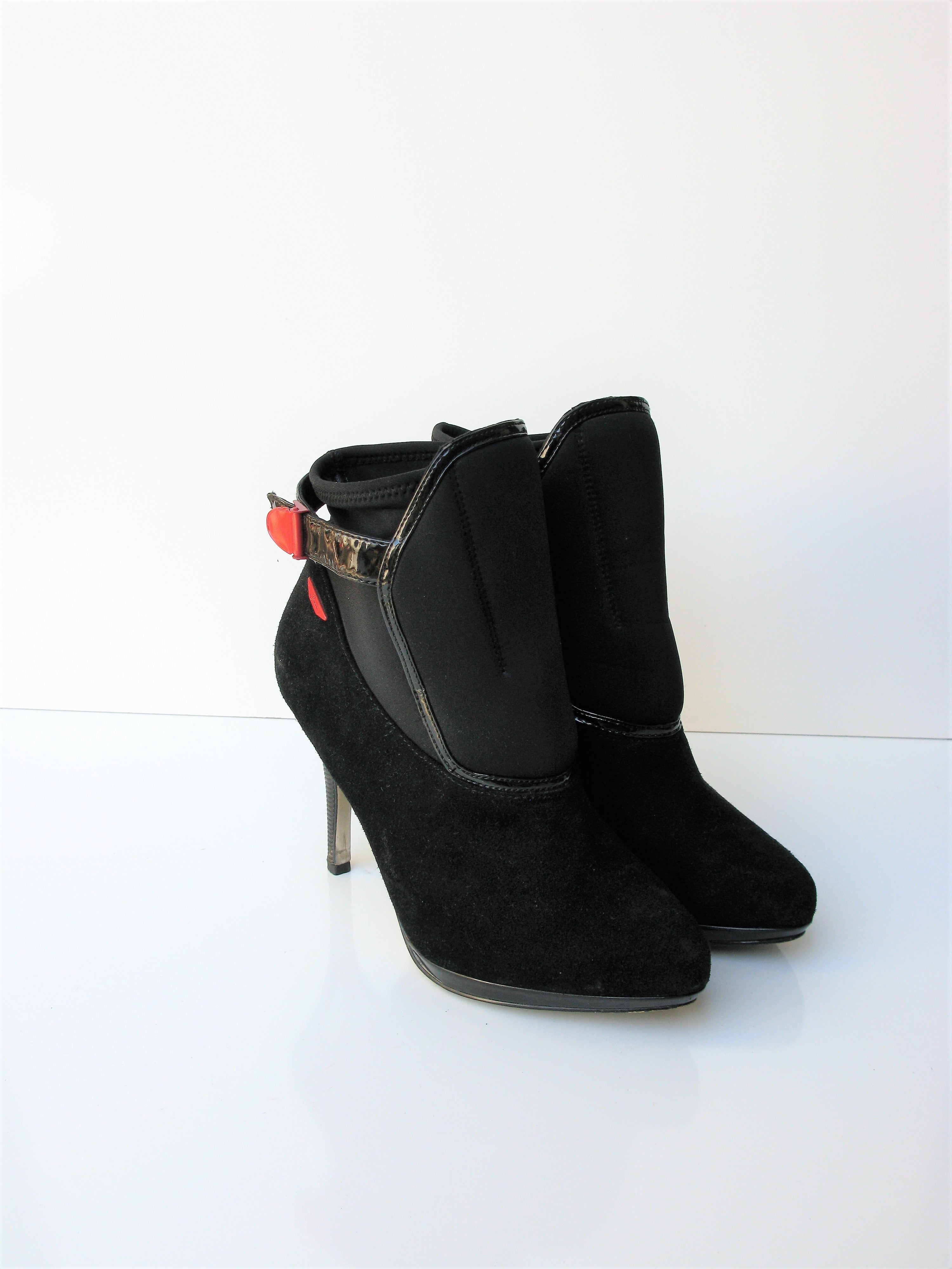 spike heel booties