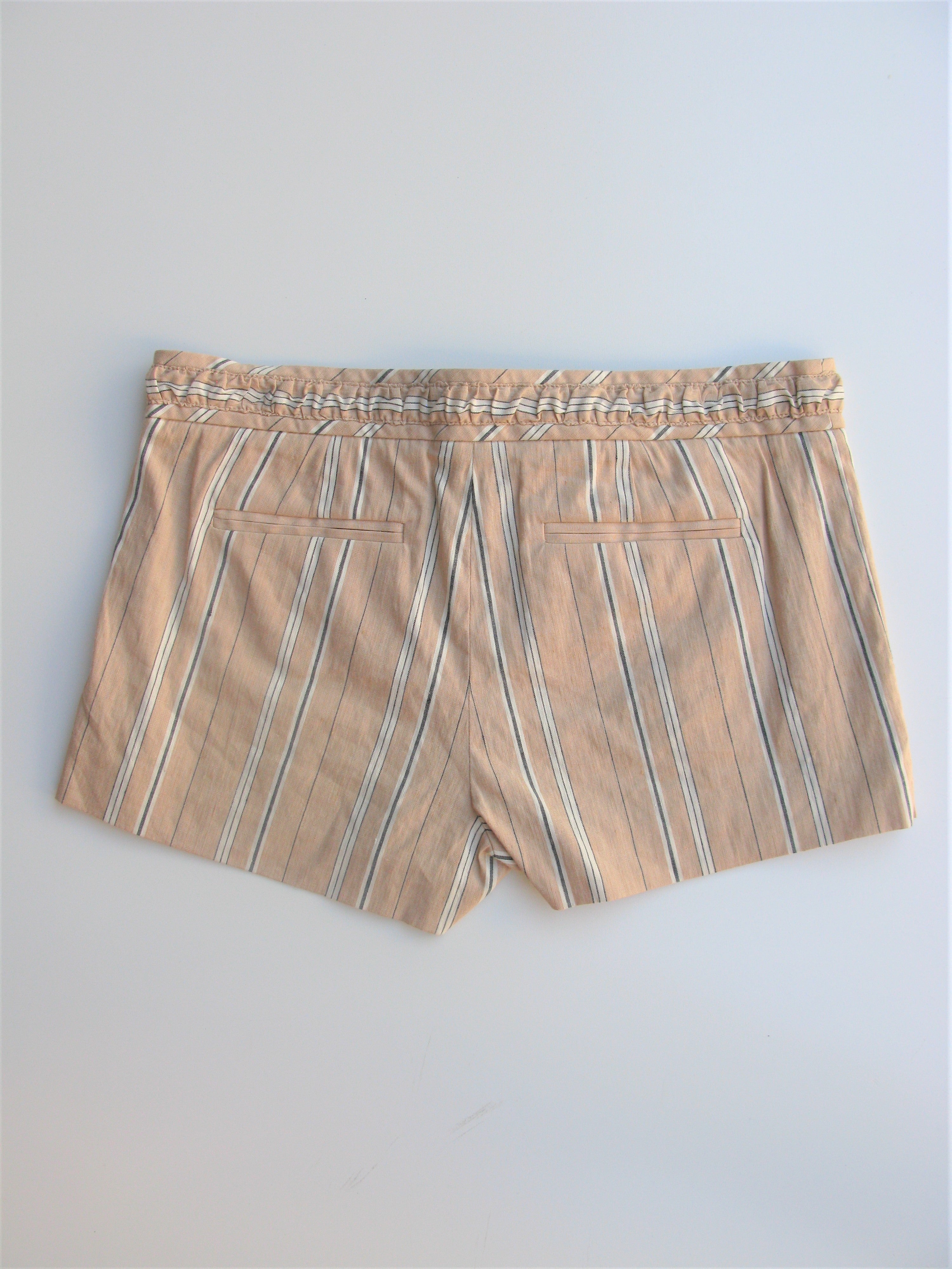 BCBG Max Azria 'Symone' Linen The Short Shorts 4 NWT