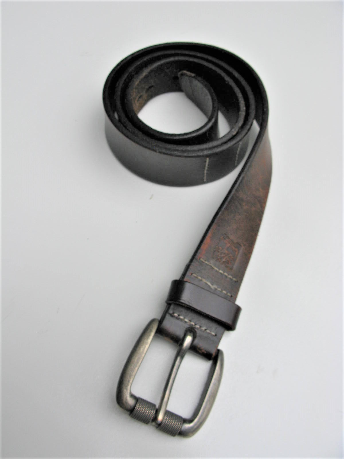 Timberland Brown Leather Belt 34