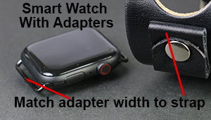smart watch with adapters
