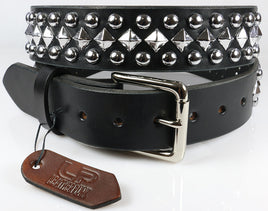 2 Row Pyramid Studded Belt – Roadkill13