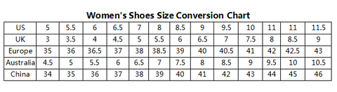 us size shoes