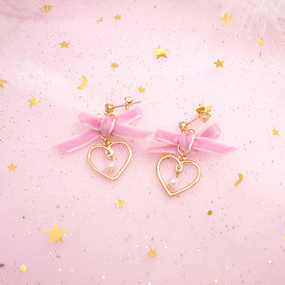 Sweet bowknot earrings SE9910 – SANRENSE