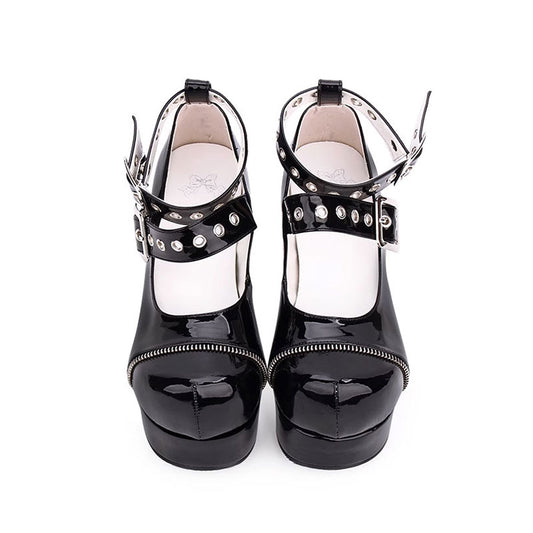 Harajuku Star Lolita Gothic Punk Platform Shoes SE20624 – SANRENSE