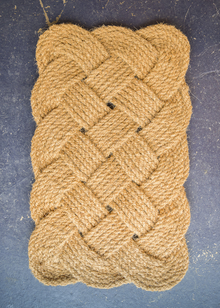 Braided Coir Rope Doormat The Rental Girl Home Store