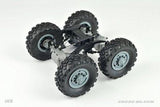 Cross-RC UC6 1/12 6X6 Military Off Road 6WD RC Tractor Kit Truck Crawler