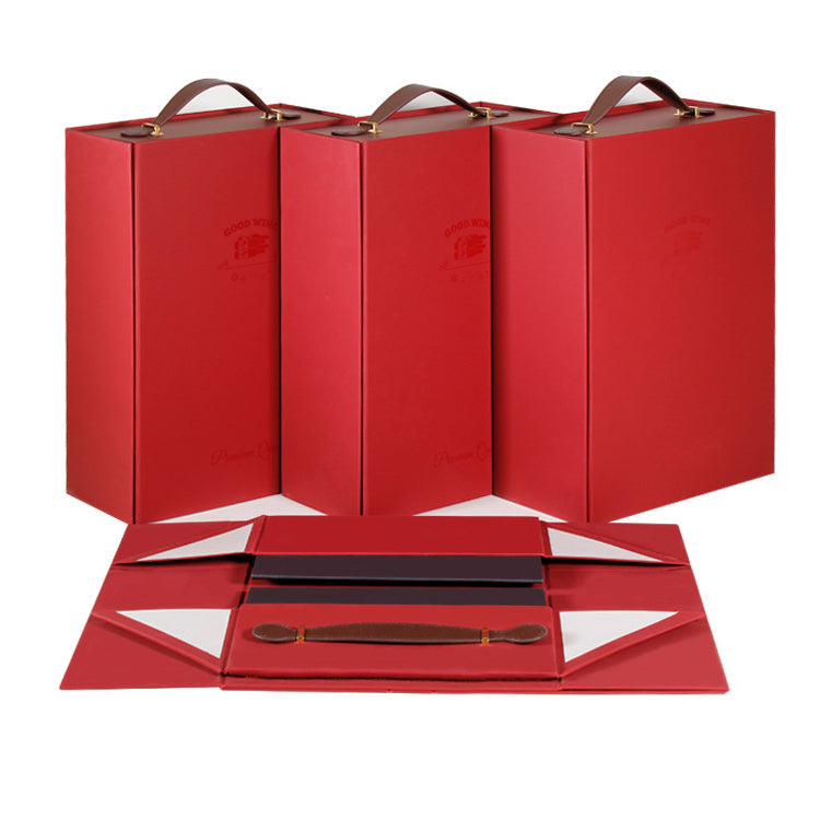 custom double pack wine box