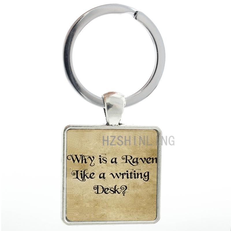 Why Is A Raven Like A Writing Desk Key Ring Writerslife Org