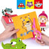 Handmade Paper Cut Kit 48Pcs – DIY Cartoon Craft Toys for Kids
