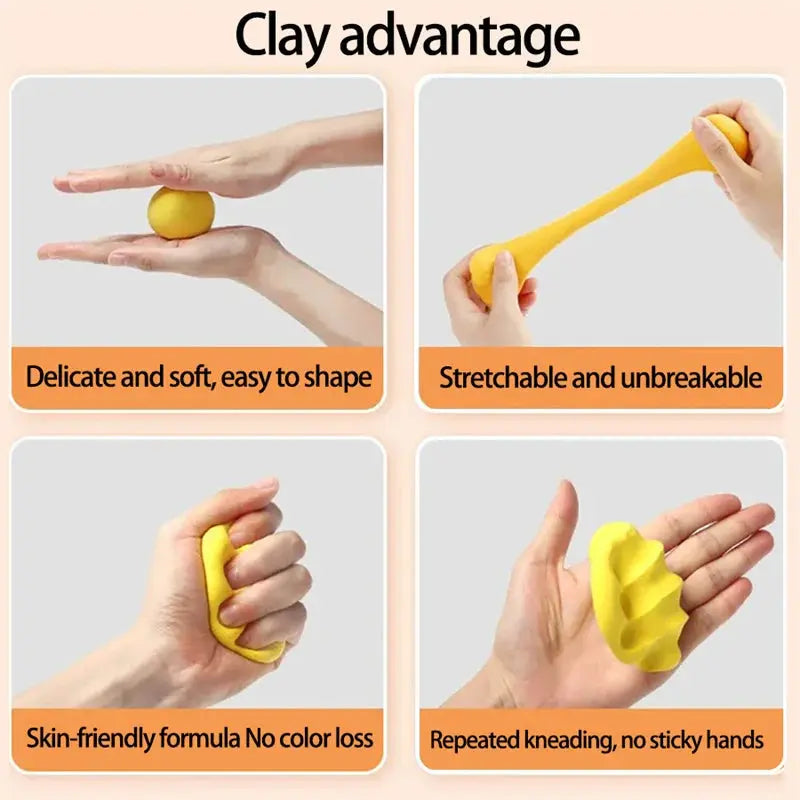 Air Dry Clay Set Trikidsworld