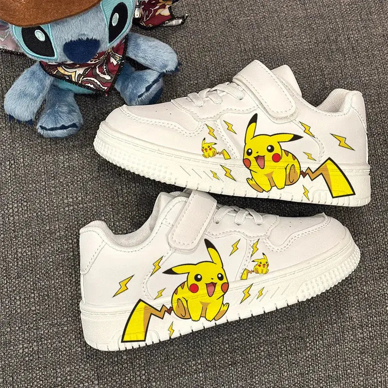 Cute kids cartoon Pokémon cute Casual shoes soft sports shoes gift EU size 26-35 Trikidsworld