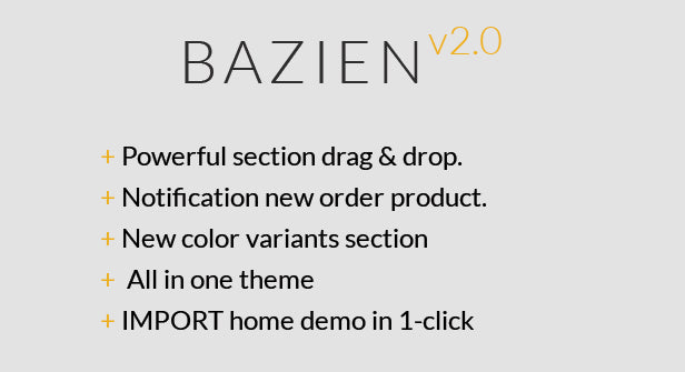 Bazien - Shopify Retina Theme - 1