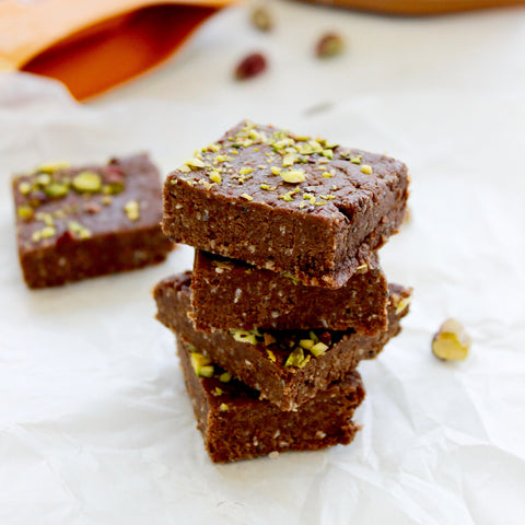 Chocolate Pistachio Brownies