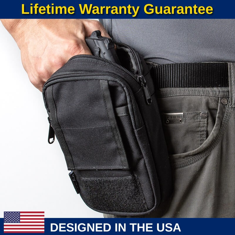 Best Concealed Carry Pouch 2018 | CCW Belt Gun Pouch | $34.95 | Opovoo