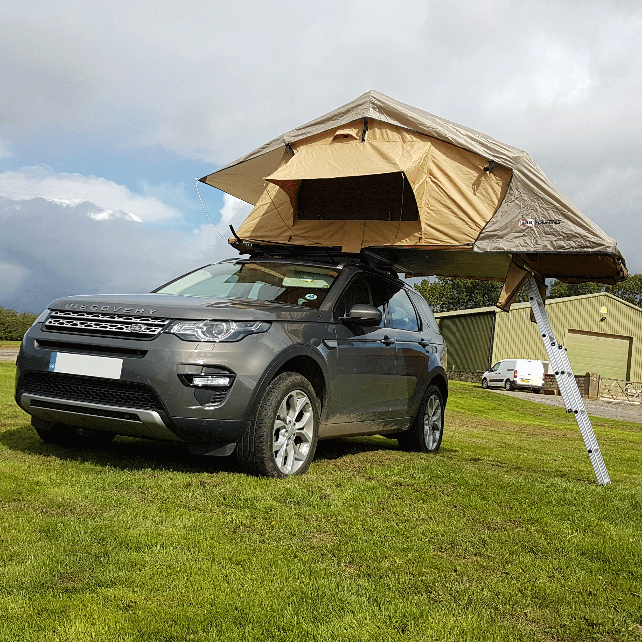 land rover discovery tent roof rack