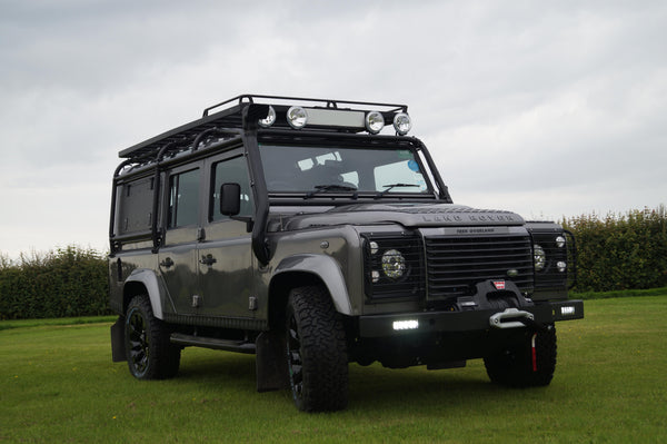 Land Rover Defender 110 Roof Rack Roll Cage Fitting North Yorkshire