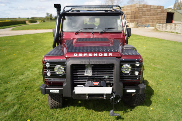 Land Rover Defender 110 Roll Cage Roof Rack Snorkel Fitting Service