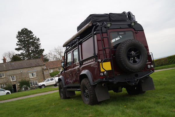 Land Rover Defender 110 Roll Cage Roof Rack Snorkel Fitting Service