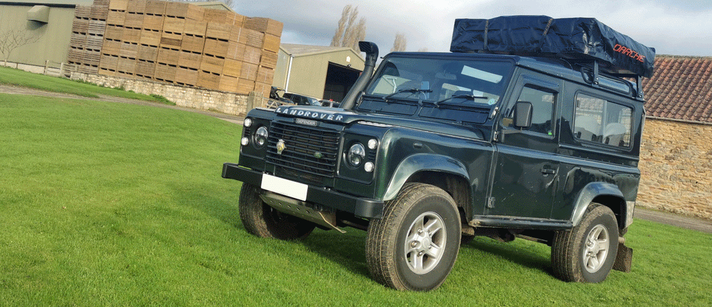 Defender 90 Roof Top Tent Darche - Trek Overland