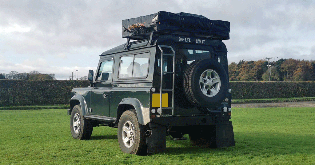 Defender 90 Roof Top Tent Darche - Trek Overland