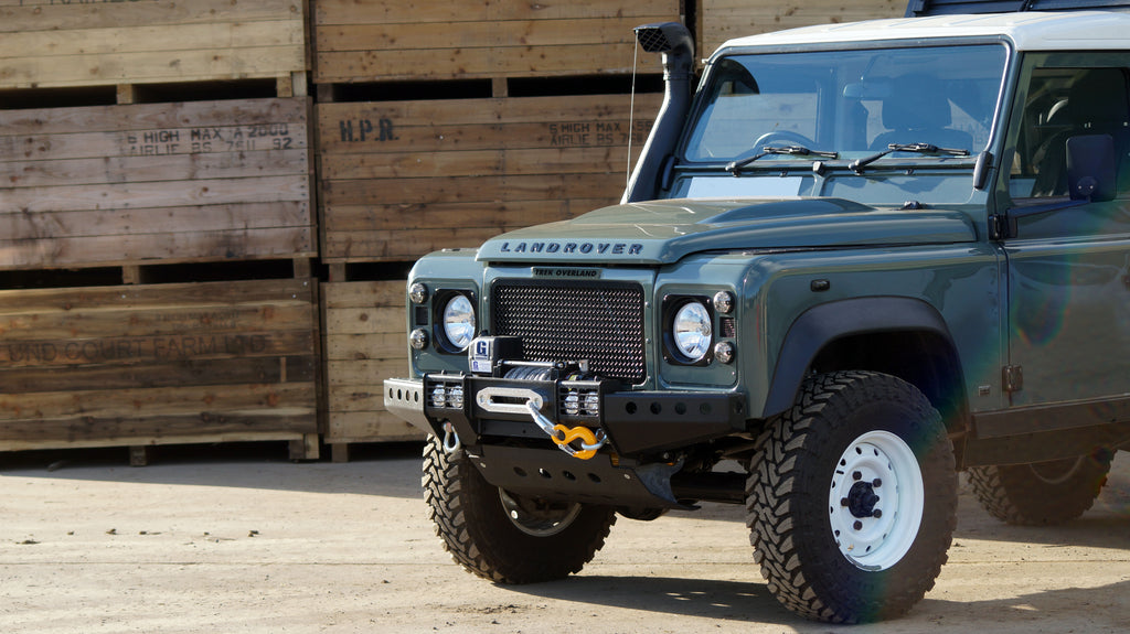 Land Rover Defender 110 Tipper - The Ultimate Work Horse - Trek Overland Expedition and Offroad Vehicle Specialists