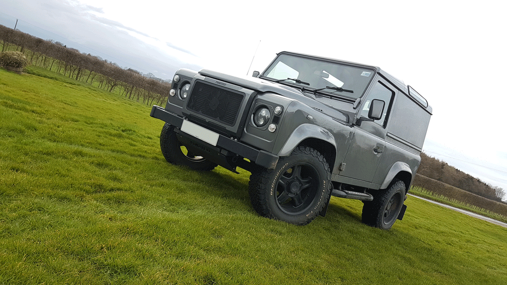 Land Rover Defender 90 Interior Trim, Carpeted Load Area Drawer and Glove Box