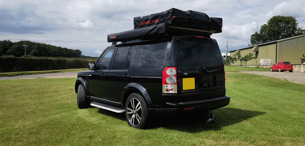 Land Rover Discovery 4 Roof Top Tent Darche Roof Rack and Awning
